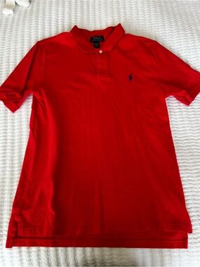 Polo by Ralph Lauren Boys Burnt Orange Classic Piqué Polo